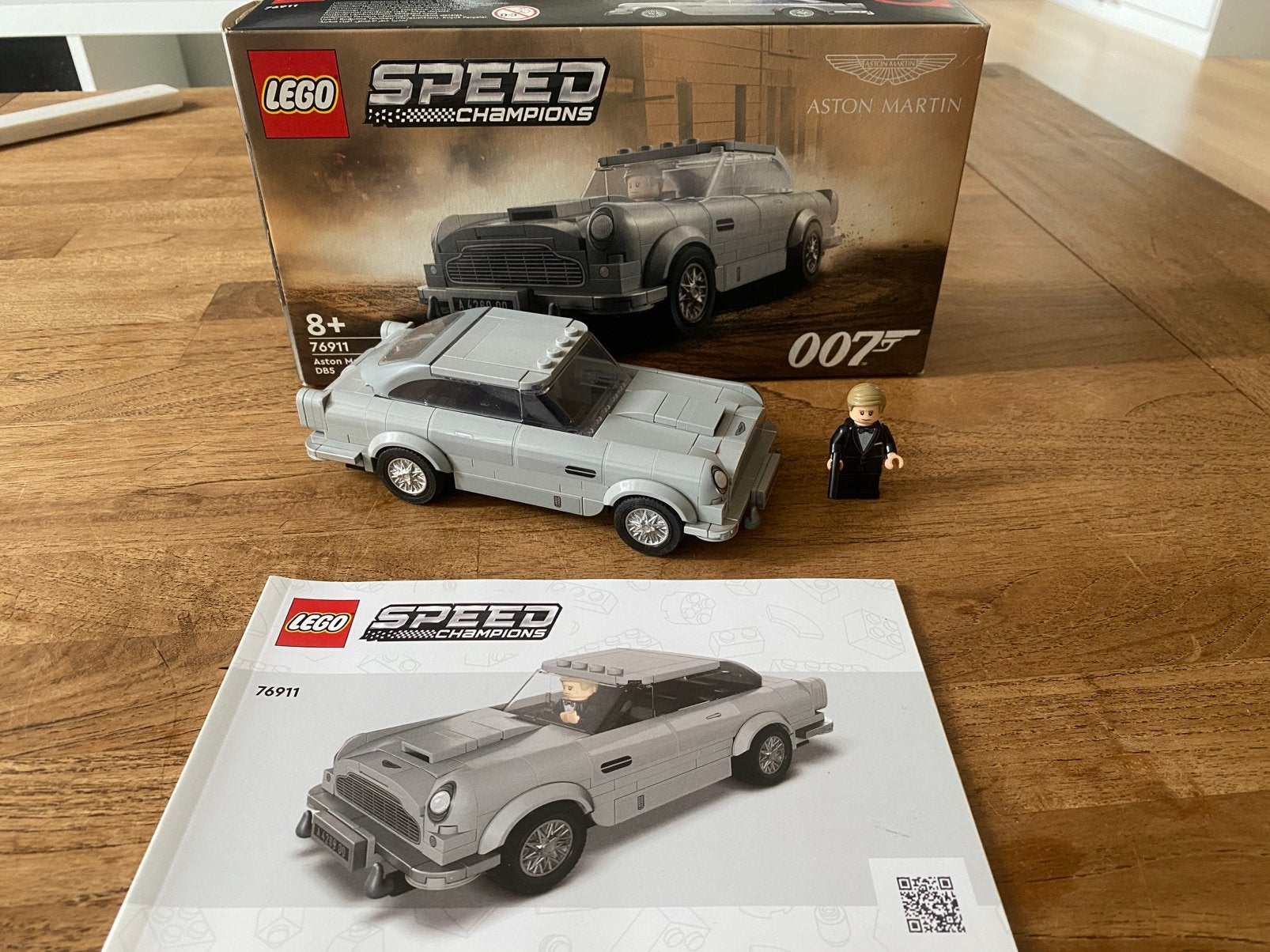 Lego speed champions 76911 aston martin db5, Ophalen of Verzenden, Zo goed als nieuw