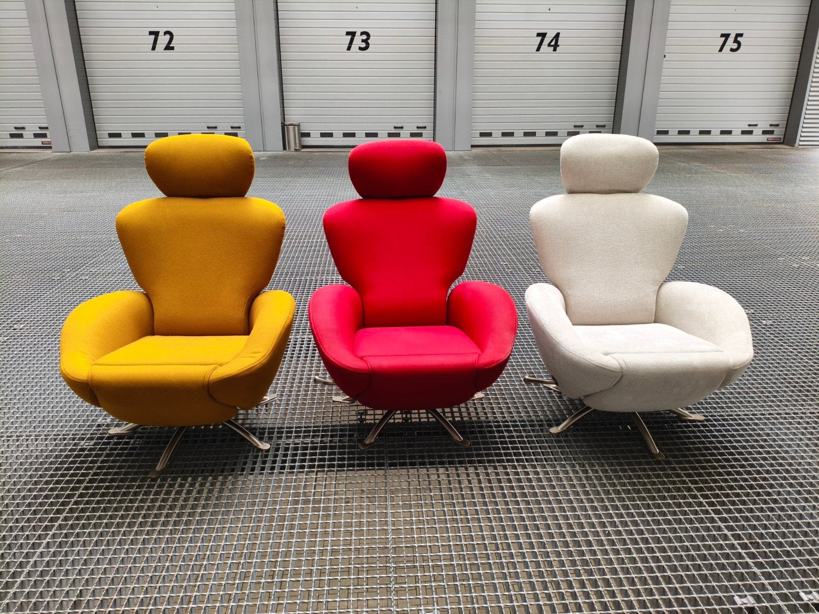 Cassina Dodo K-10 fauteuil - Prijs per stuk, Modern Design, 75 tot 100 cm, Ophalen of Verzenden, Zo goed als nieuw