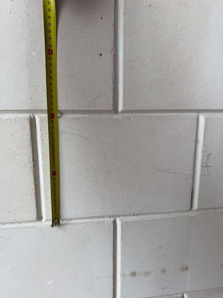 Muur stenen betonblokken, Doe-het-zelf en Verbouw, Metselstenen, Ophalen, Gebruikt, Overige typen