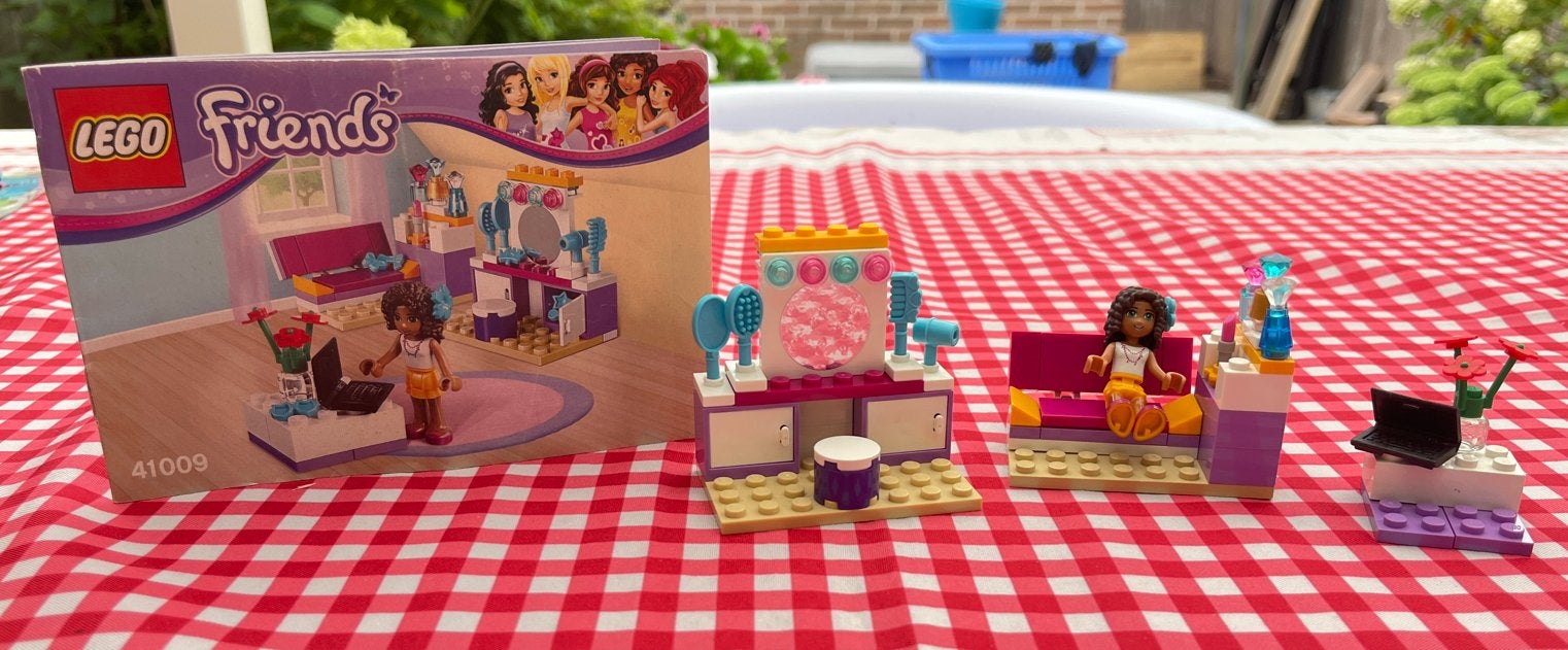 Lego Friends Andrea's Slaapkamer, Lego, Friends, Ophalen of Verzenden, Zo goed als nieuw