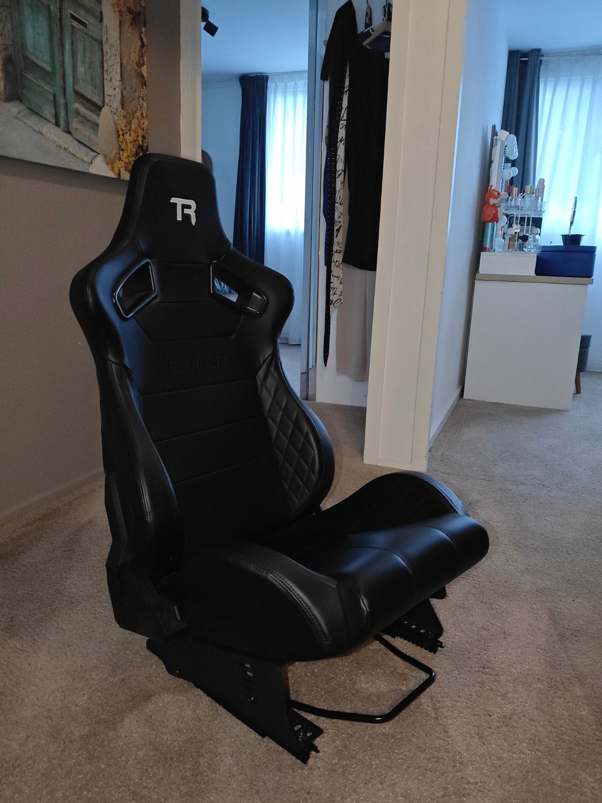 Trakracer Recliner Sim Racing Seat, Ophalen, Zo goed als nieuw