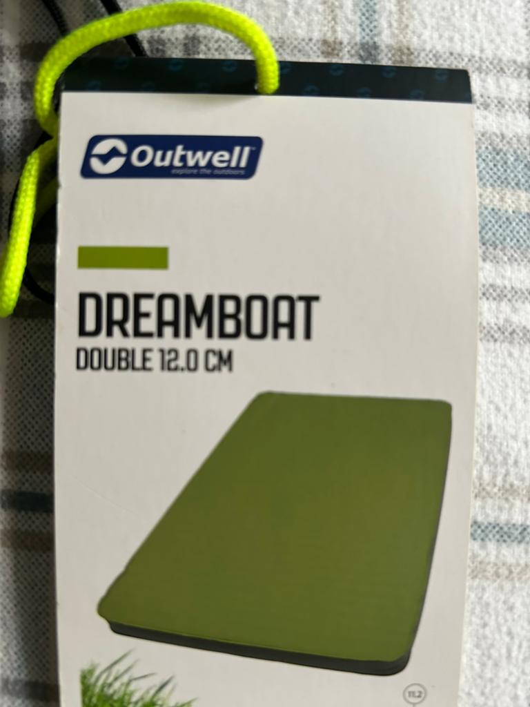 Outwell Dreamboat zelfopblaasbare 2 persoons slaapmat, Ophalen, Gebruikt