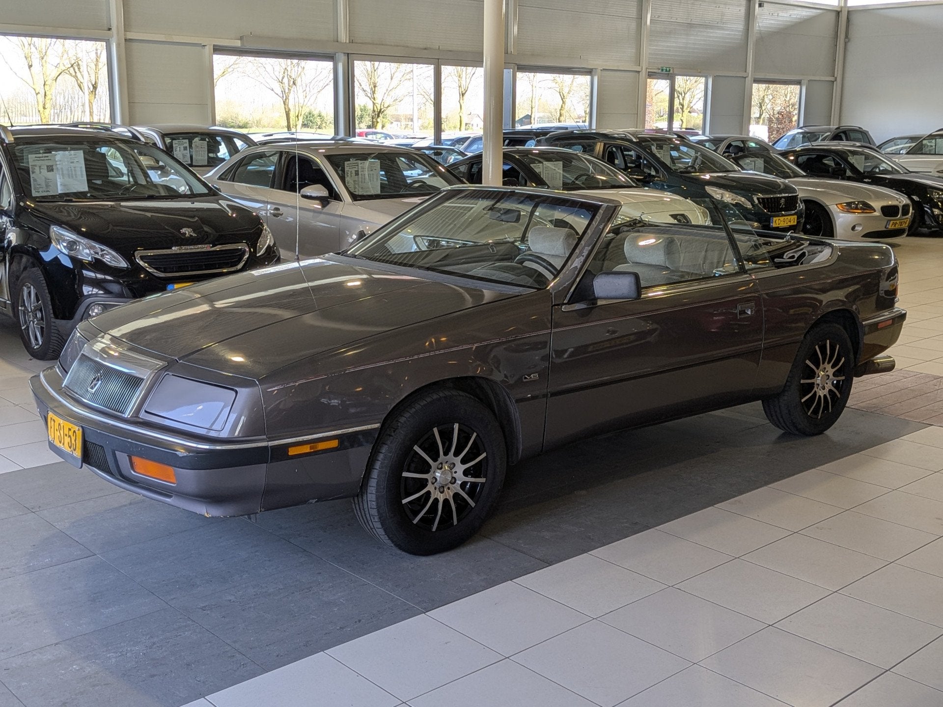 Chrysler Le-Baron 3.0i V6 Convertible Automaat Airco, Stuurb, foto 2