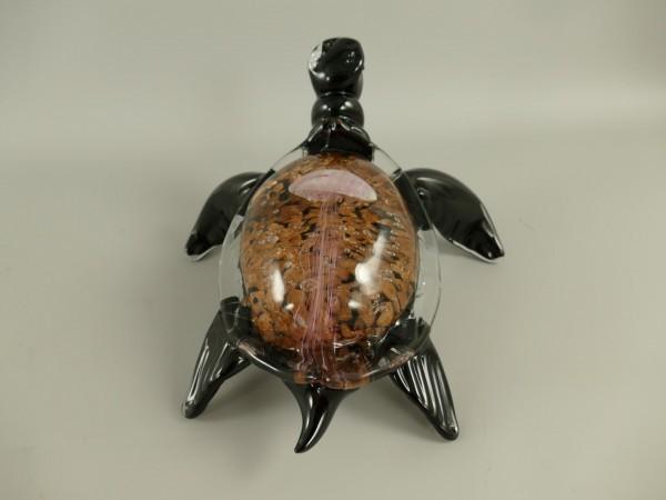 Murano-stijl Glazen Schildpad met Kwal - Handgemaakt, Ophalen of Verzenden