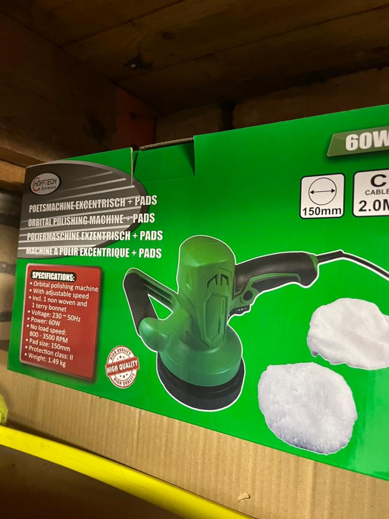 Poetsmachine, Ophalen of Verzenden, Zo goed als nieuw, 1200 watt of meer