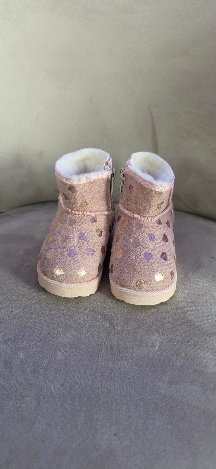 Roze winterboots voor een meisje - maat 21, Meisje, Ophalen of Verzenden, Onbekend, Laarzen