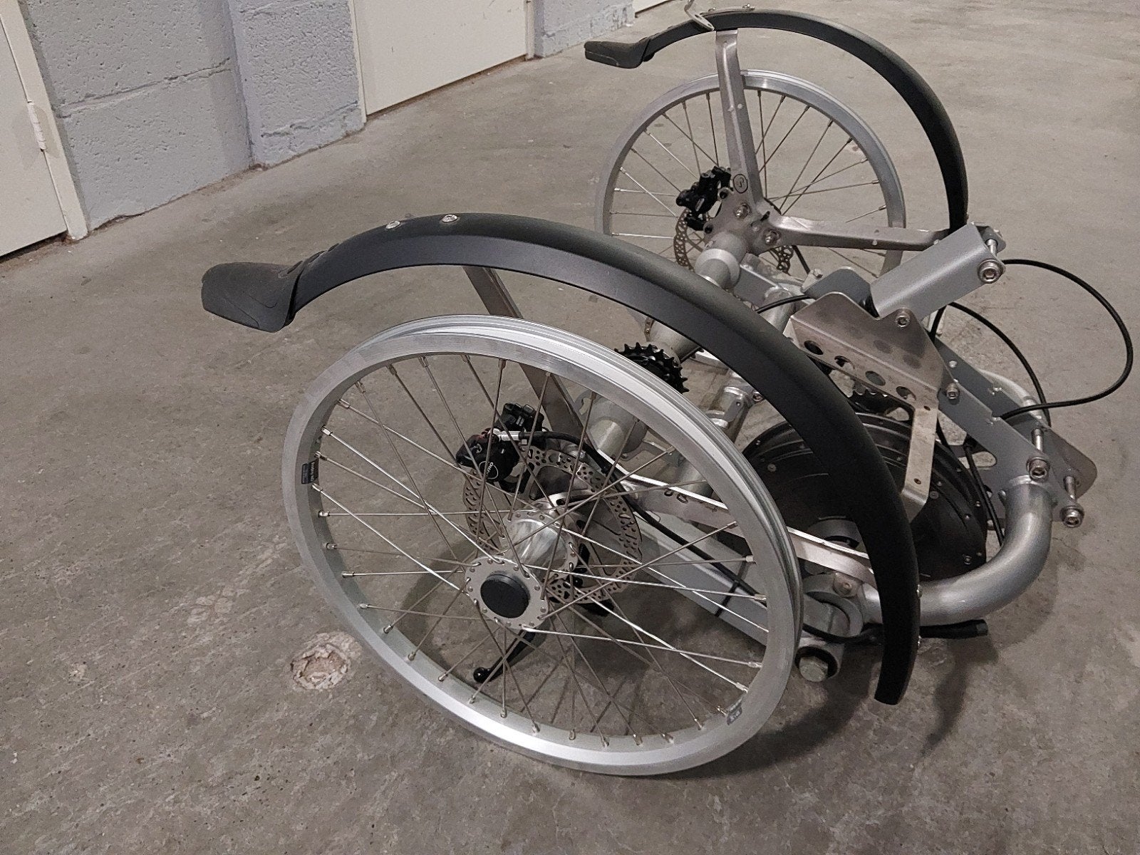 Nieuwe Electrische Van Raam motor Achteras Fiets Driewieler, Verstelbare zitting, Nieuw, Fun2go van raam, Ophalen of Verzenden