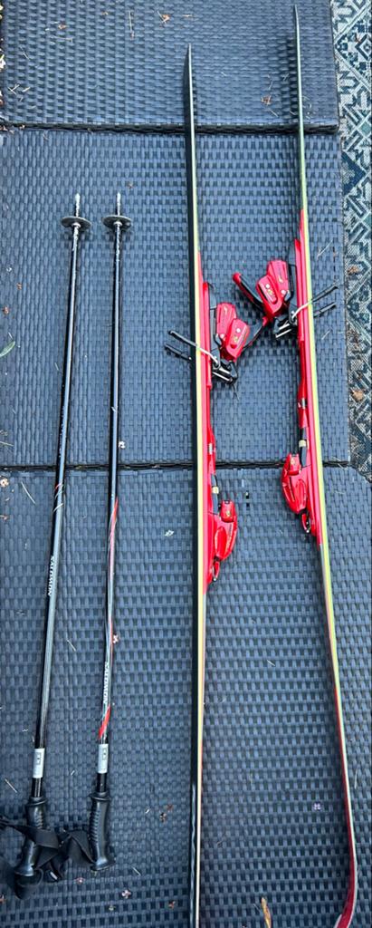 Rossignol Viper FX 10.2 Ski's met bindingen, Minder dan 250 cm, Zo goed als nieuw, Verstelbaar, Complete set