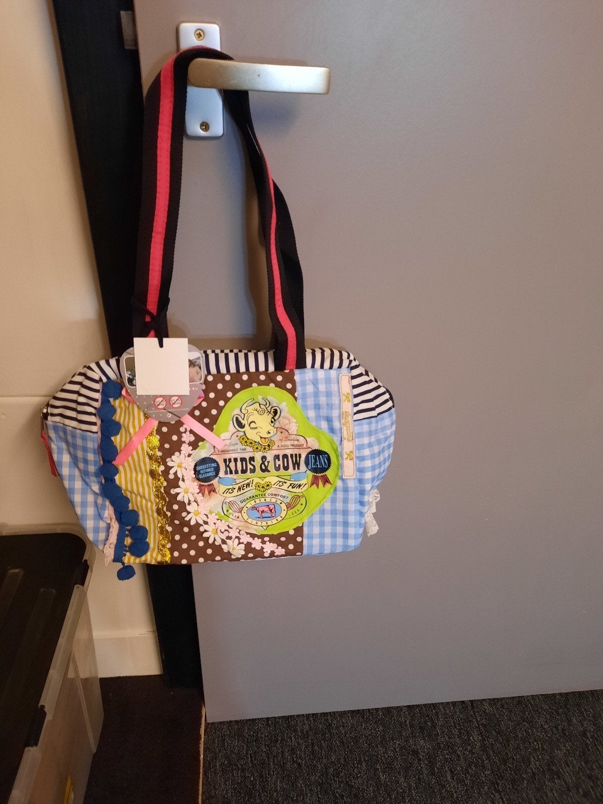 Te koop tas met koeien, Ophalen of Verzenden, Nieuw, Overige kleuren, Schoudertas