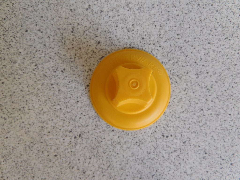 Tupperware Keukenhulpje Spons Vasthouder Geel, Huis en Inrichting, Keuken | Tupperware, Ophalen of Verzenden, Zo goed als nieuw