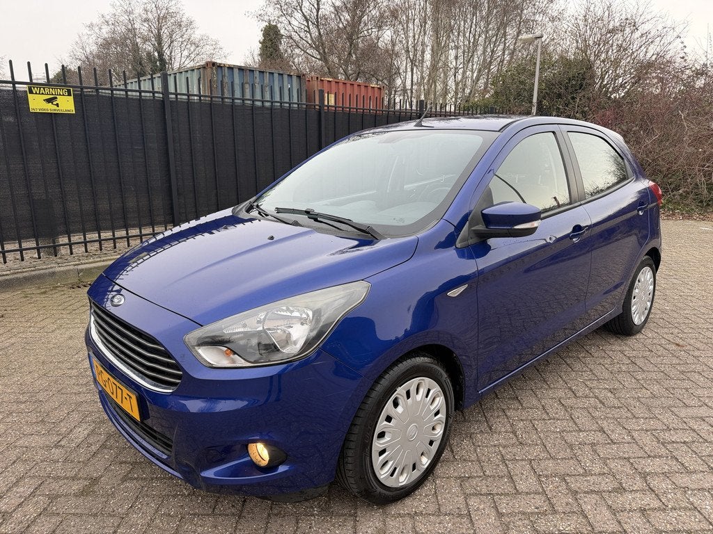 Ford Ka+ 1.2 Trend 5 Drs Ultimate Airco/Cruise (bj 2017), 4 cilinders, Ka, Blauw, Origineel Nederlands