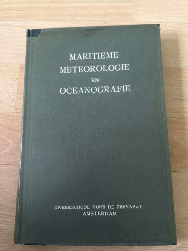 Maritieme Meteorologie en Oceanografie, Ophalen of Verzenden, Gelezen, Overige onderwerpen