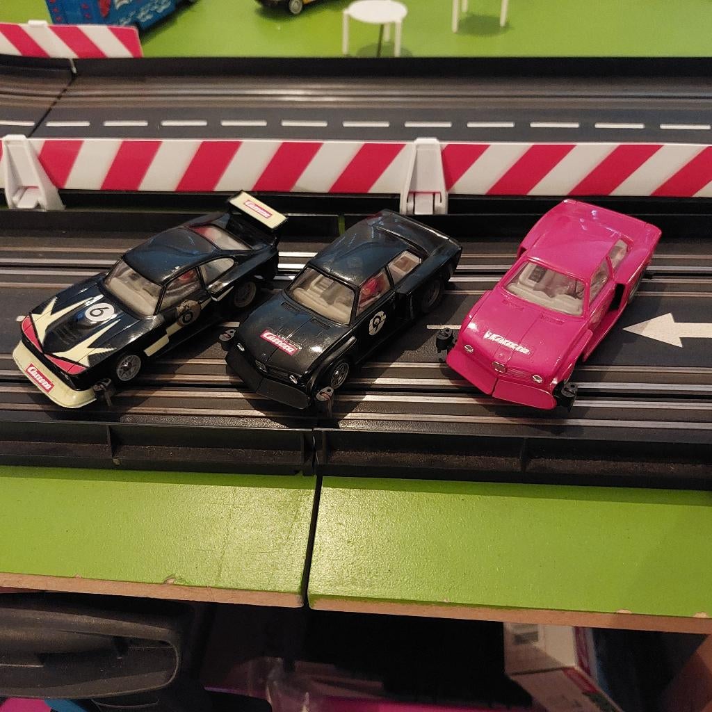Carrera servo140 3x een goed rijdende auto, Racebaan, Verzenden, Carrera, Zo goed als nieuw