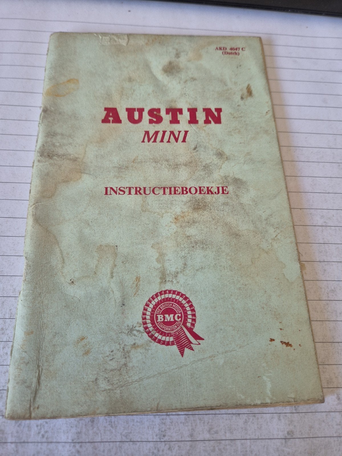 instructie boekje voor Austin Mini, Ophalen of Verzenden