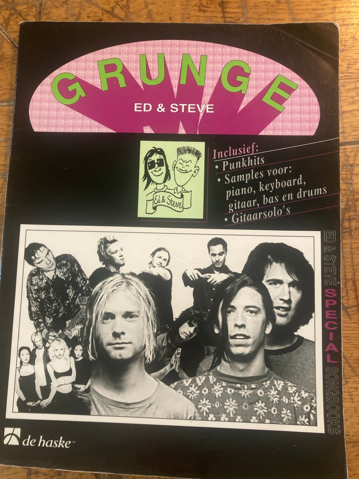 Grunge Songbook Ed & Steve - Inclusief Punkhits, Gebruikt, Drums of Percussie, Overige soorten, Ophalen of Verzenden