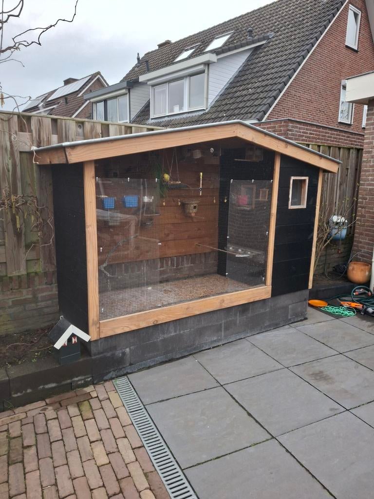 Nieuwe Douglas Vogelvoliere op maat!, Dieren en Toebehoren, Ophalen of Verzenden, Nieuw, Hout, Volière