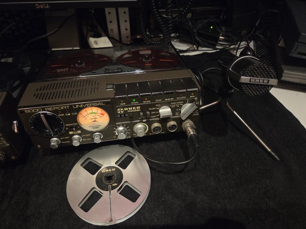 Uher 6000 report universal, Audio, Tv en Foto, Bandrecorders, Ophalen of Verzenden, Bandrecorder, Met banden