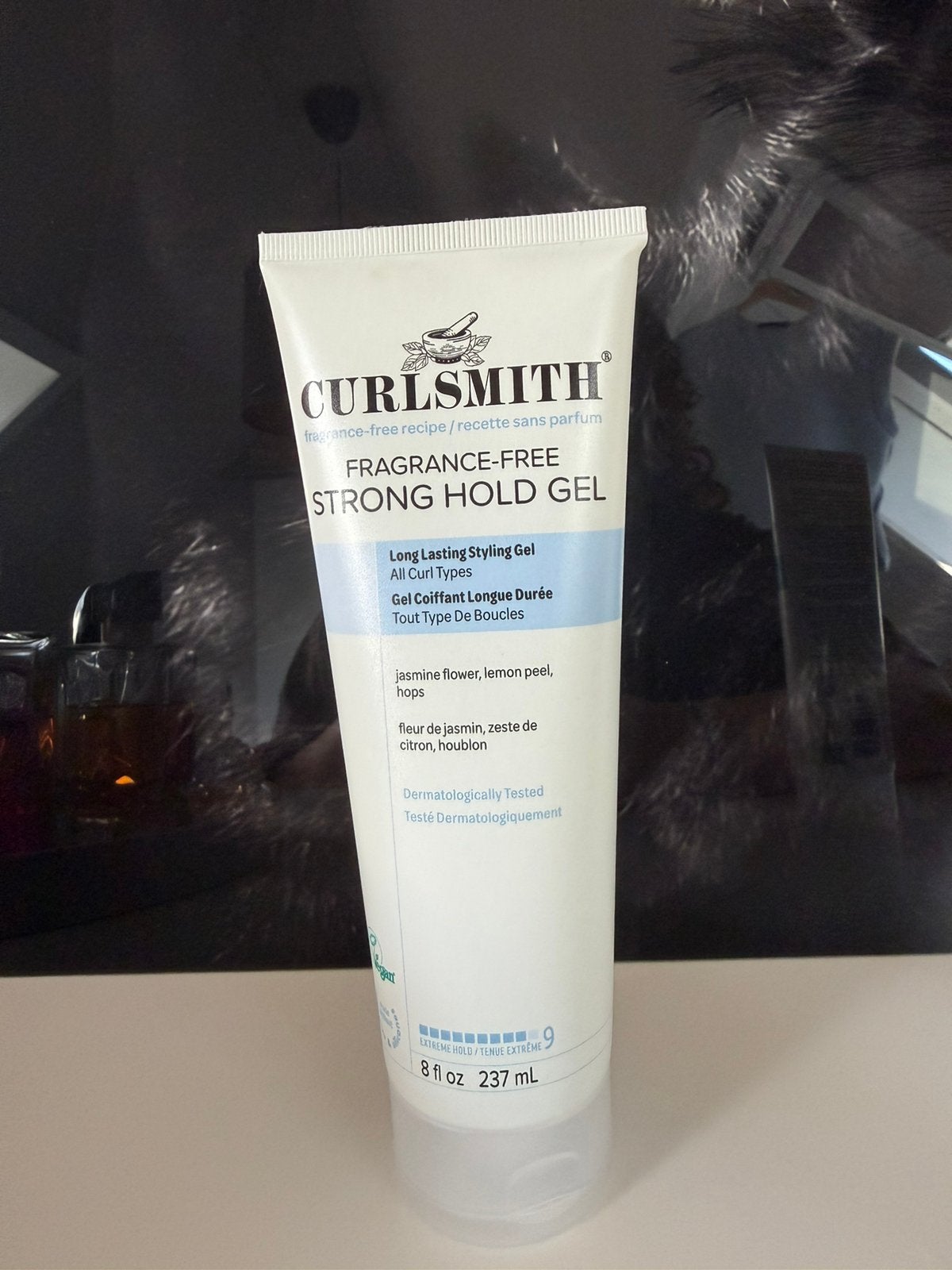 Curlsmith Fragrance-Free Strong Hold Gel – 237 ml, Verzenden, Gebruikt, Gehele gezicht, Verzorging