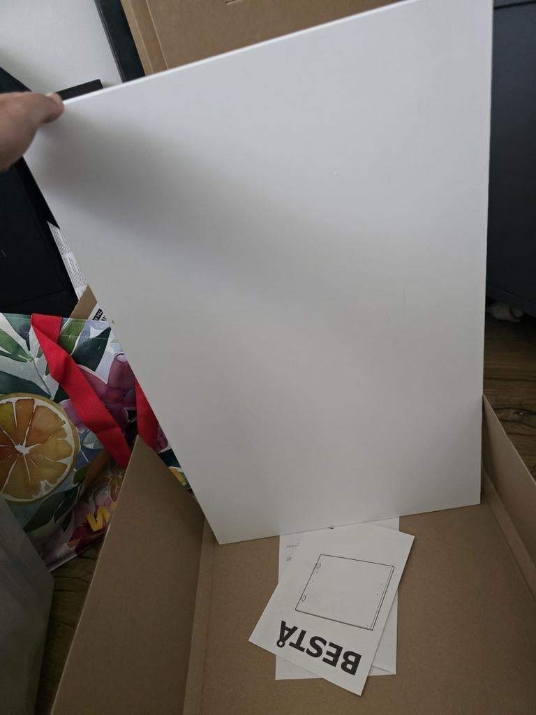 Gebruikte IKEA Besta Lappviken deur/front (wit), Ophalen of Verzenden, 25 tot 50 cm, 50 tot 100 cm, Minder dan 100 cm