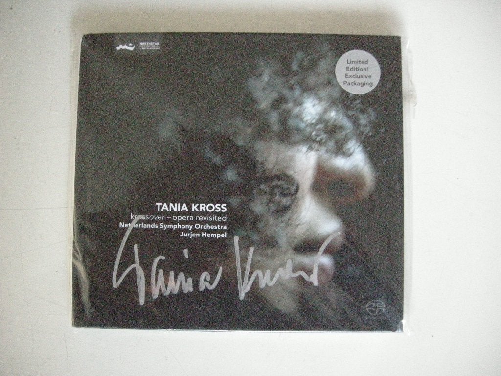 Tania Kross Krossover Opera Rivisited L E / gesigneerd SACD, Ophalen, Classicisme, Nieuw in verpakking, Kamermuziek