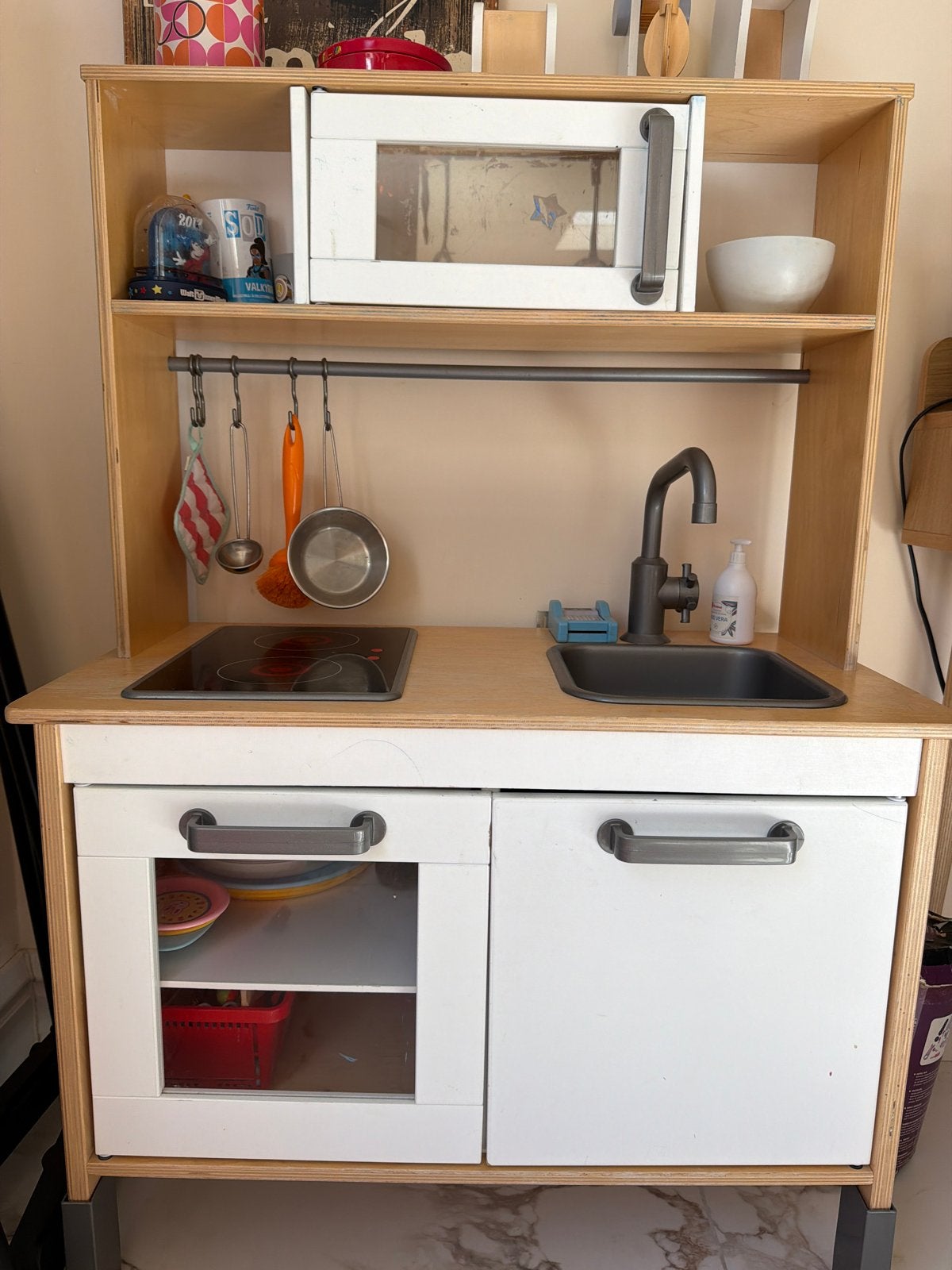 Houten kinderkeuken- ikea, Kinderen en Baby's, Ophalen of Verzenden, Zo goed als nieuw, Hout, Speelkeuken