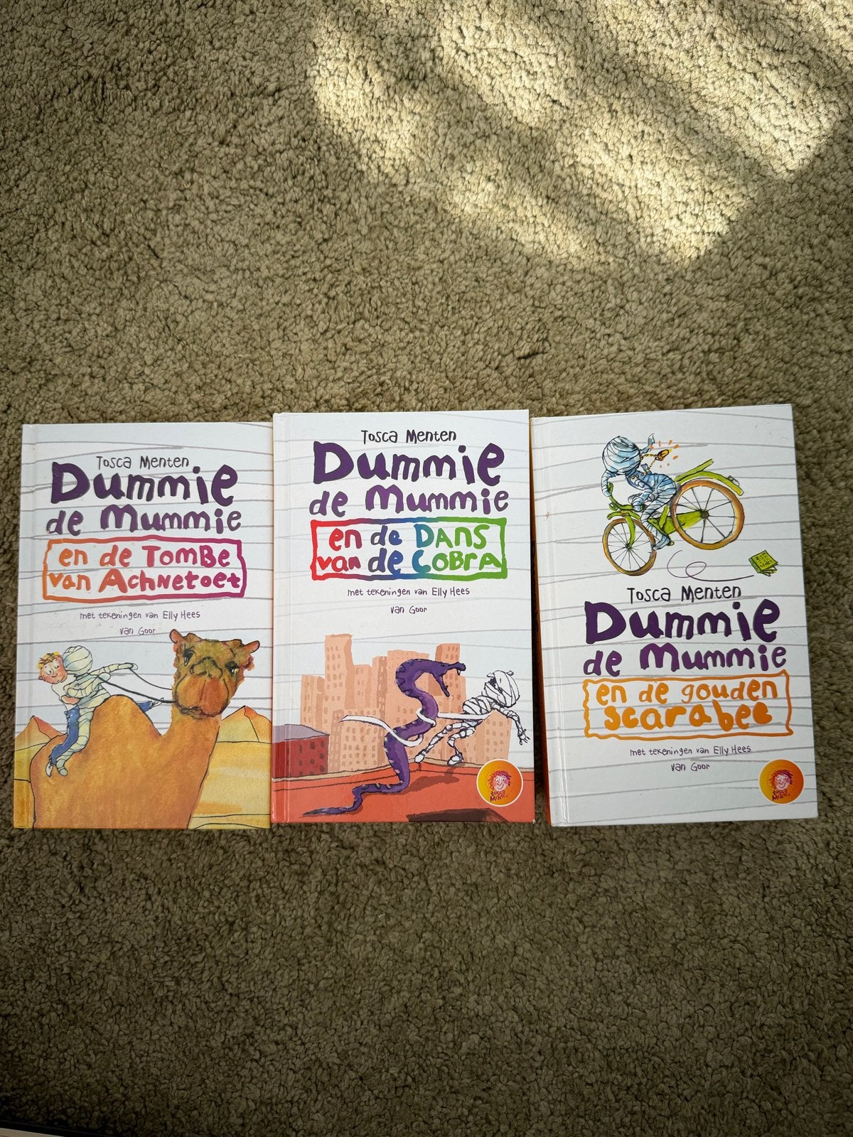 Dummie de Mummie boekenreeks - Tosca Menten, Ophalen, Gelezen, Fictie