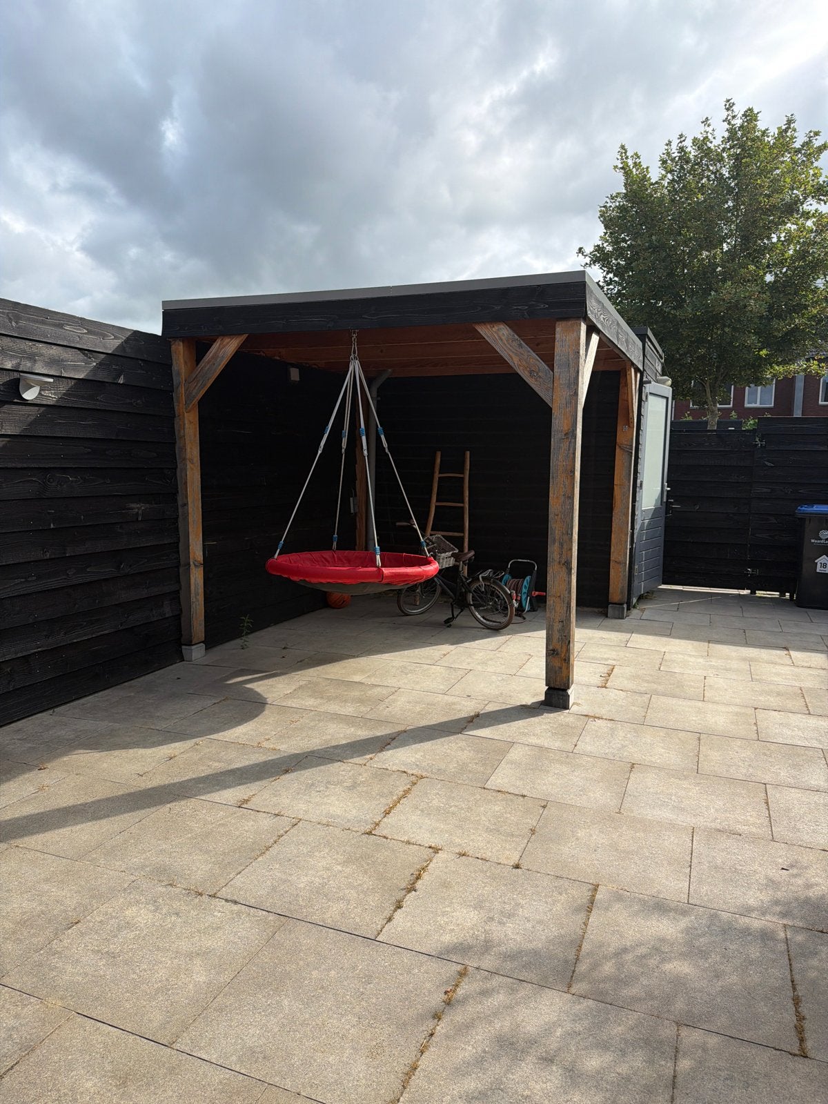 Houten overkapping 3x3m douglas hout - zelf demonteren, Tuin en Terras, Overkappingen, Ophalen, Gebruikt, Overige typen