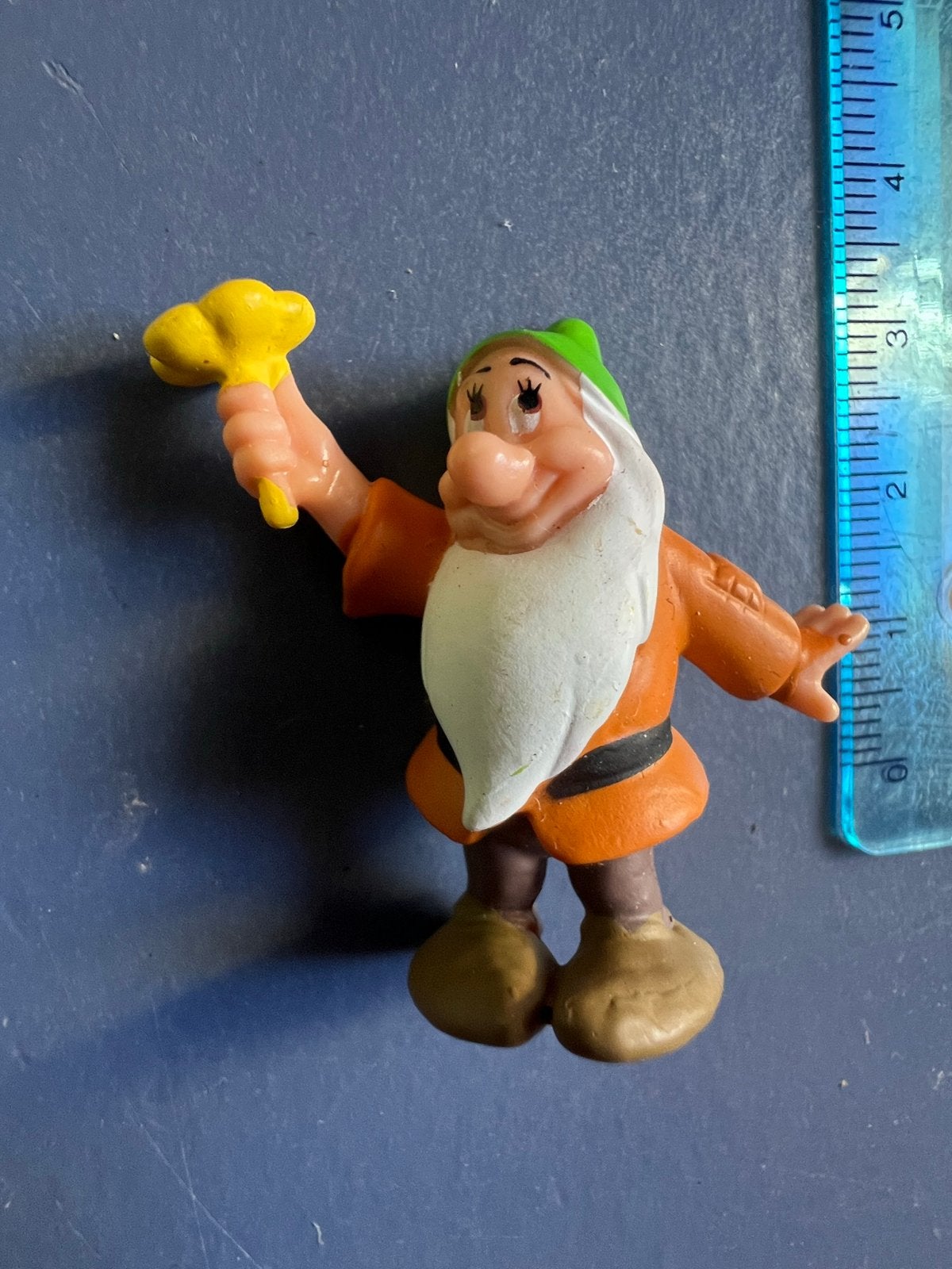 Sneeuwwitje Bashful Figuur - Vintage Disney Verzamelobject, Verzamelen, Ophalen of Verzenden, Gebruikt
