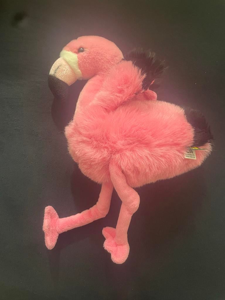 Roze Flamingo Knuffel - Ravensden Suma Collection, Ophalen of Verzenden, Zo goed als nieuw, Overige typen