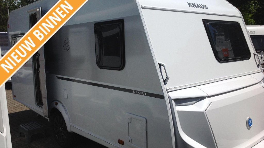 Knaus Sport 450 FU, Caravans en Kamperen, Caravans, Schokbreker, Rondzit, Overige typen, 4 tot 5 meter
