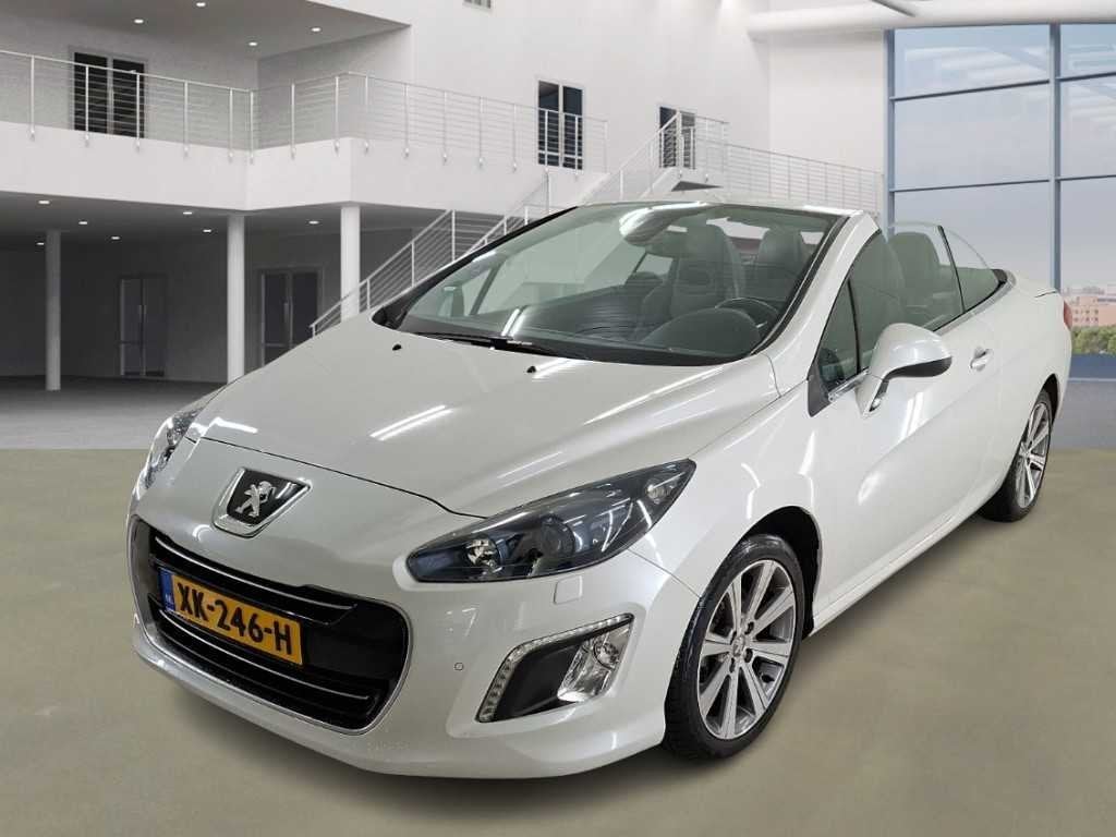 Peugeot 308 CC 1.6 Turbo Roland Garros, XK-246-H, Auto's, Voorwielaandrijving, Euro 5, 1490 kg, Gebruikt