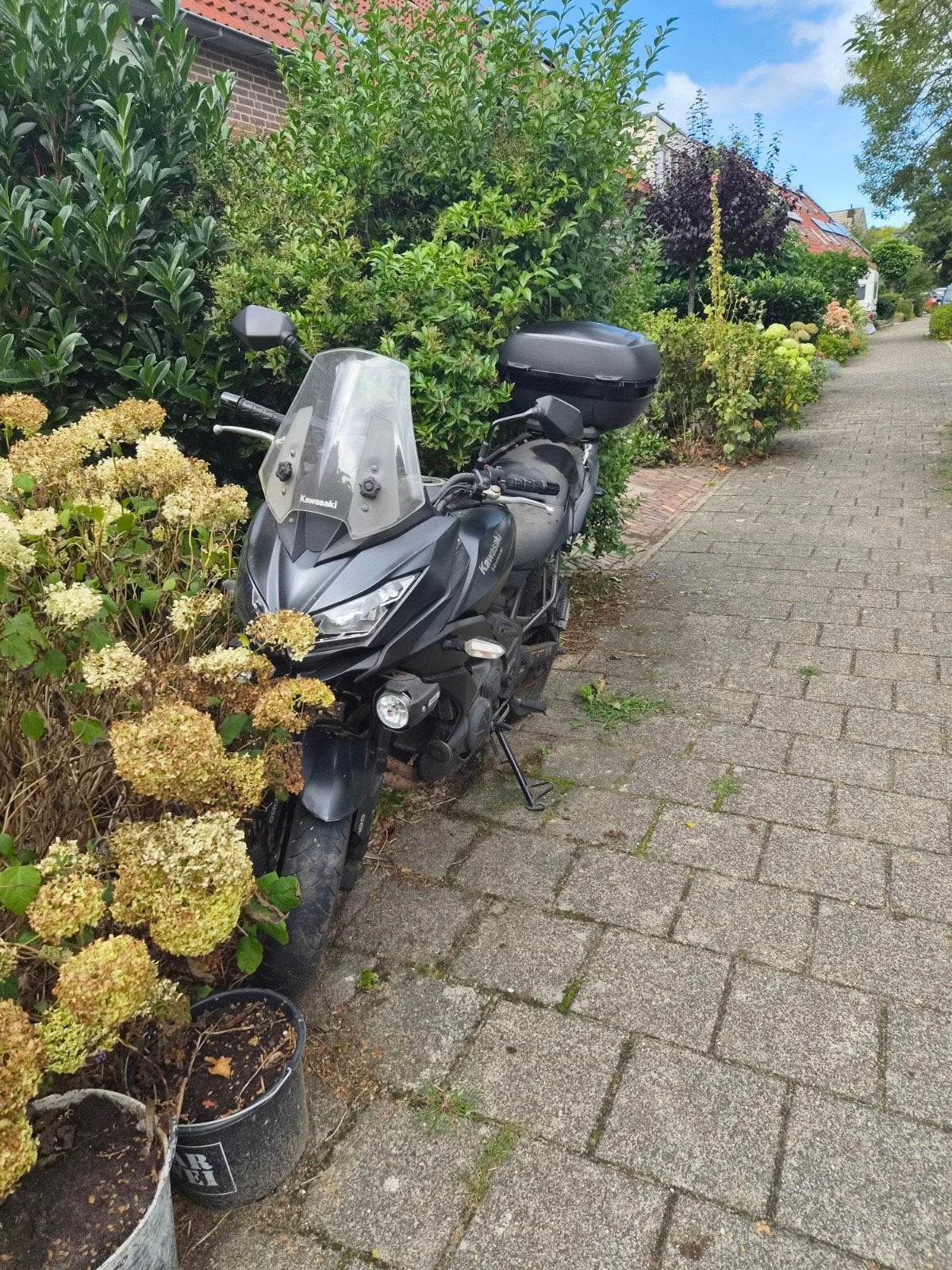 Kawasaki Versys 650 - Toermotor met topkoffer, 2 cilinders, Gebruikt, Particulier, Meer dan 35 kW