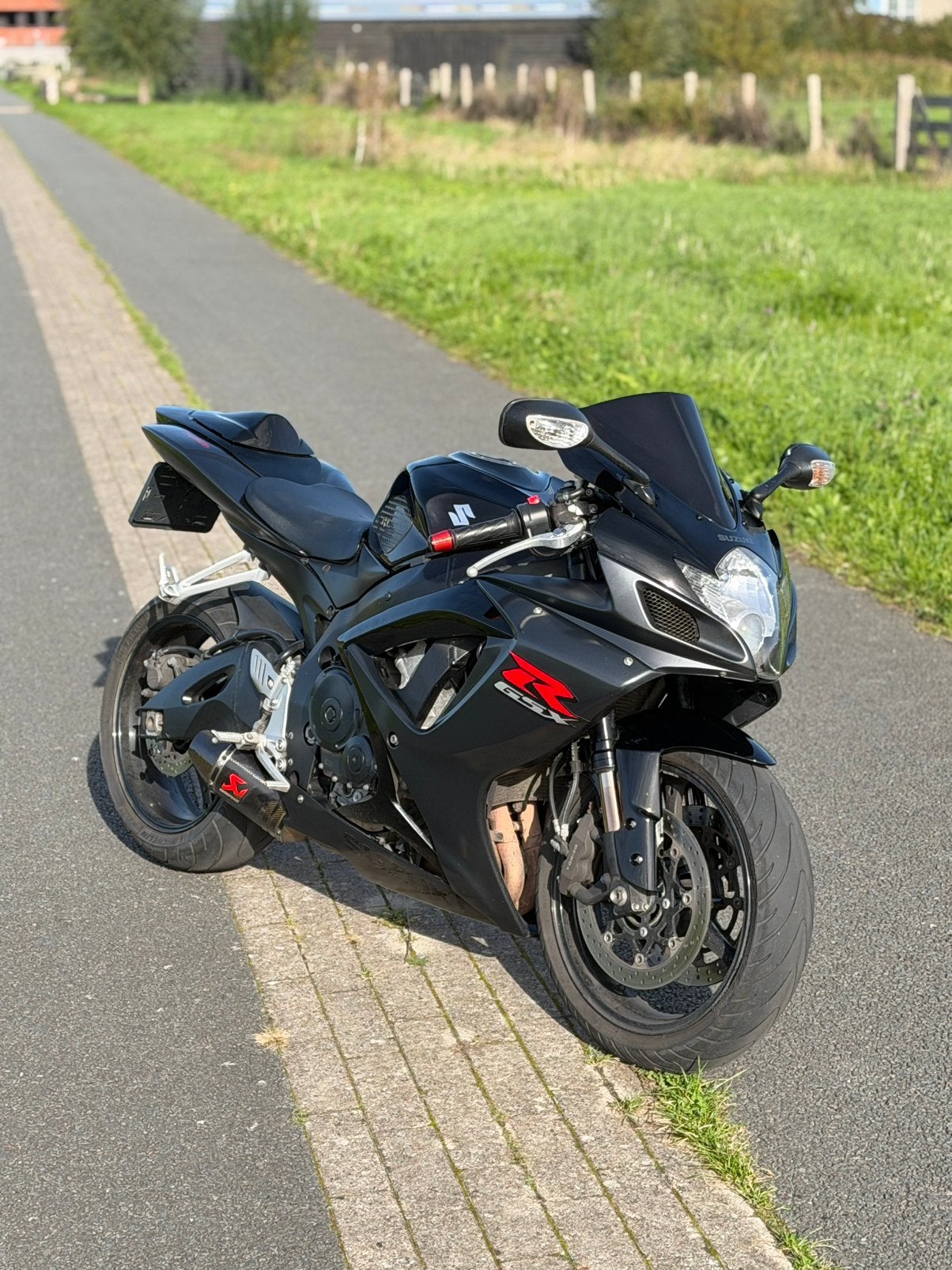 Suzuki GSX-R750 - vol vermogen - A2 rijbewijs, 750 cc, Sportuitlaat, Occasion, 4 cilinders