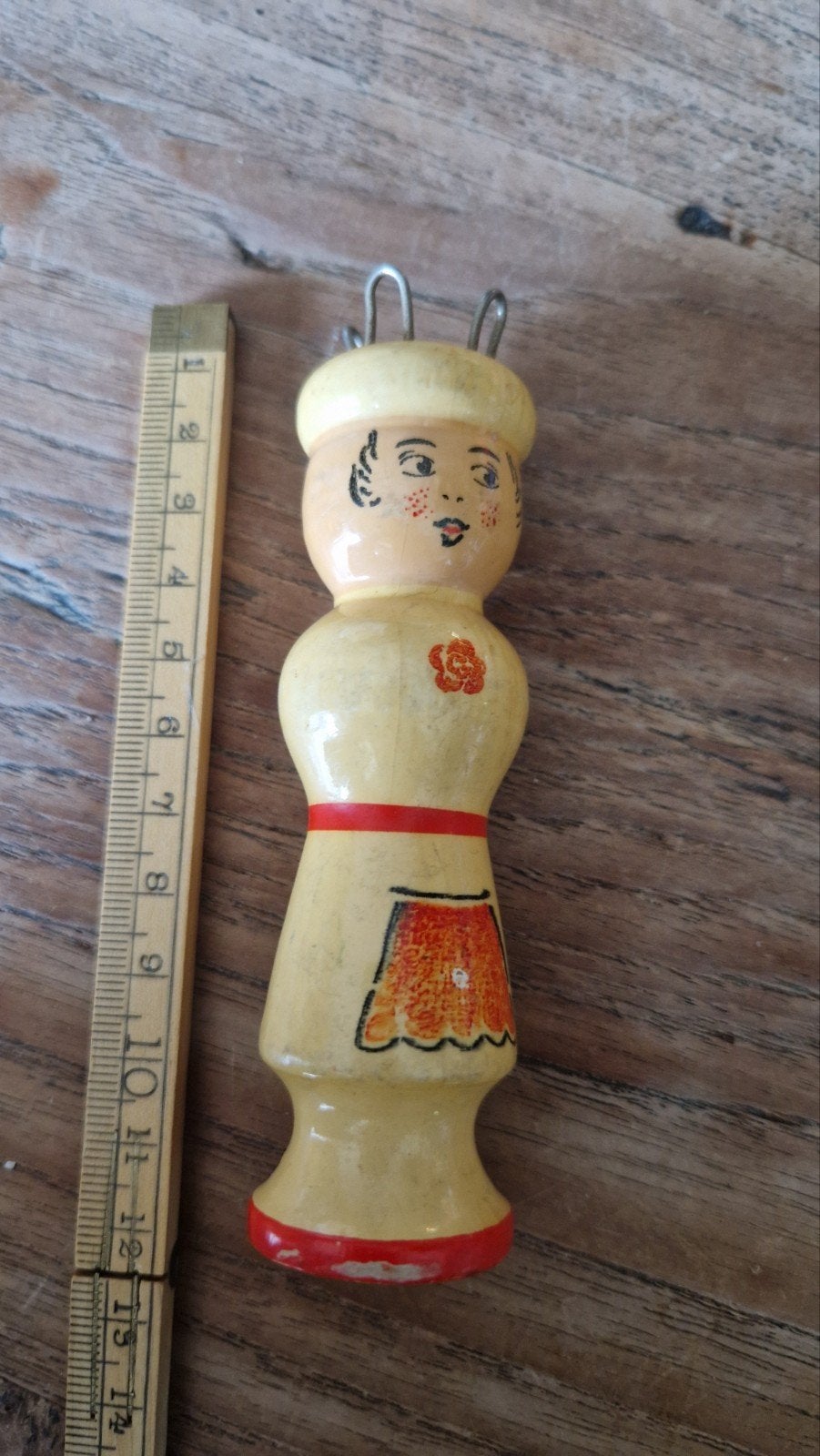Vintage haakpopje, Ophalen of Verzenden, Gebruikt, Overige typen
