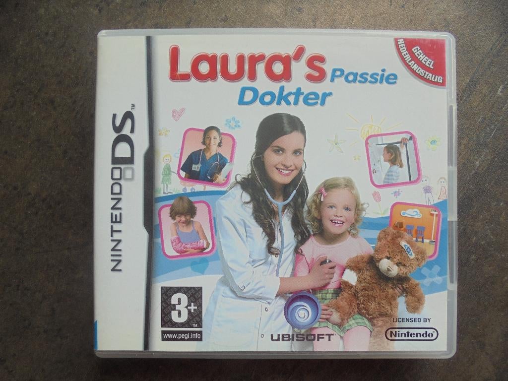 Laura's Passie Dokter voor DS (zie foto's), Gebruikt, 1 speler, Ophalen of Verzenden, Vanaf 3 jaar