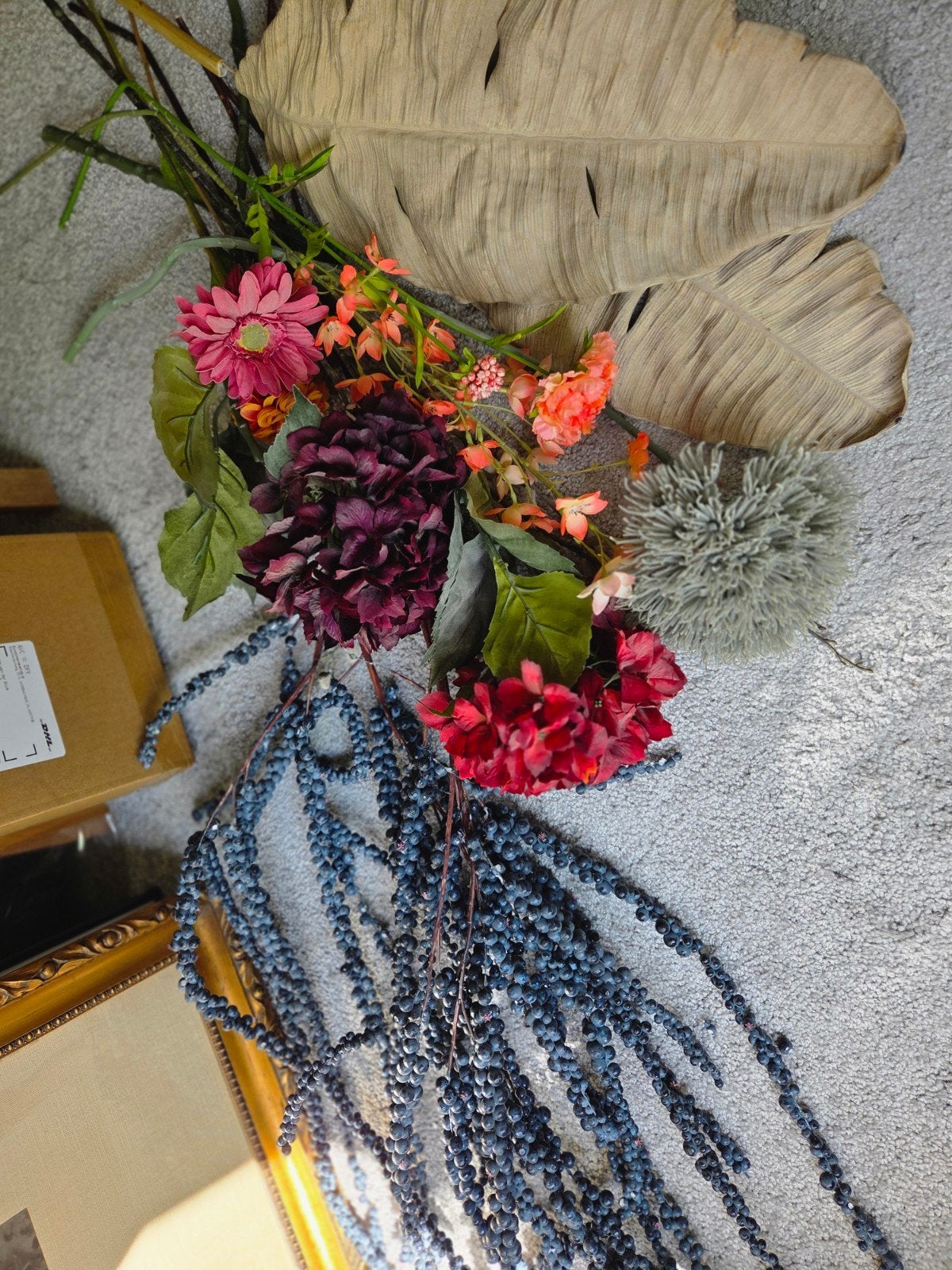 12 kunstbloemen, Ophalen of Verzenden, Zo goed als nieuw