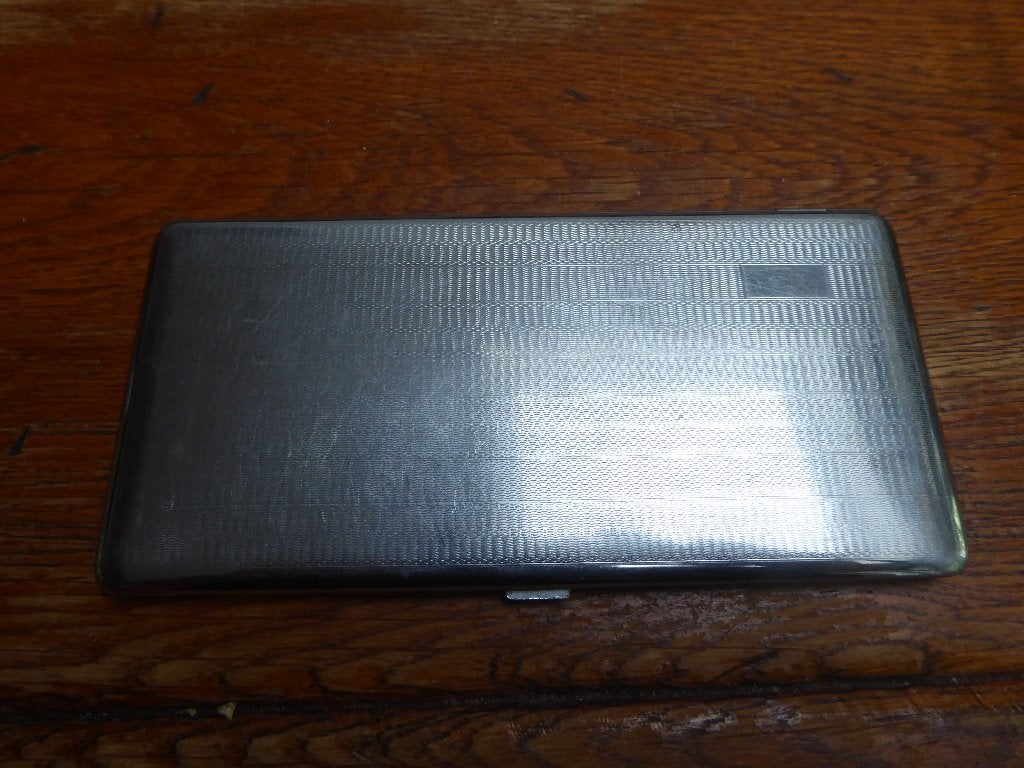 Vintage RVS sigarettenkoker, Ophalen of Verzenden, Sigarenbandjes