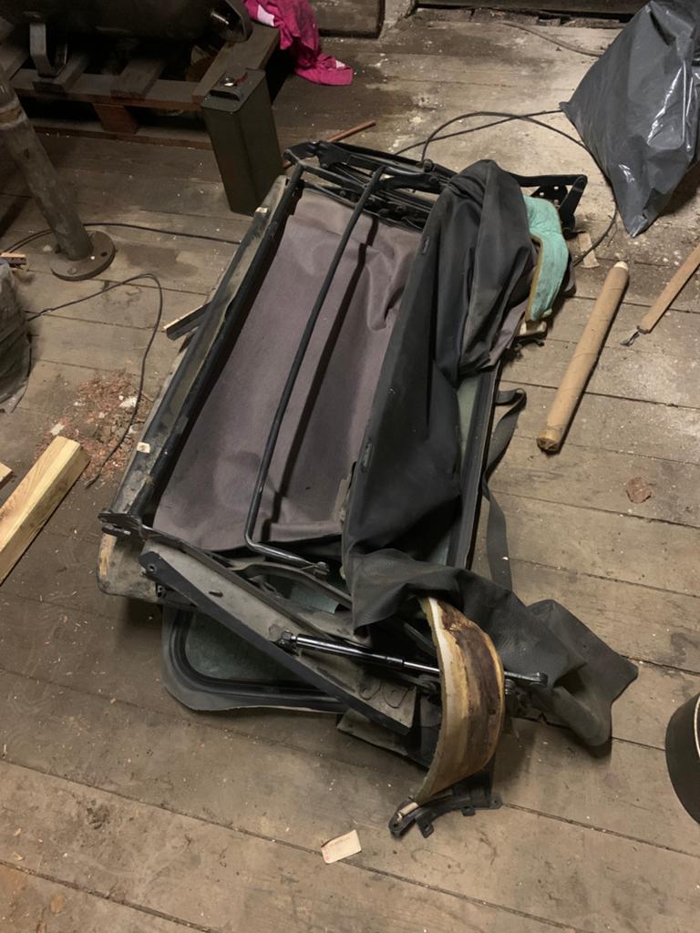 Frame voor Volkswagen Golf 1 cabrio, Auto-onderdelen, Ophalen, Gebruikt, Volkswagen