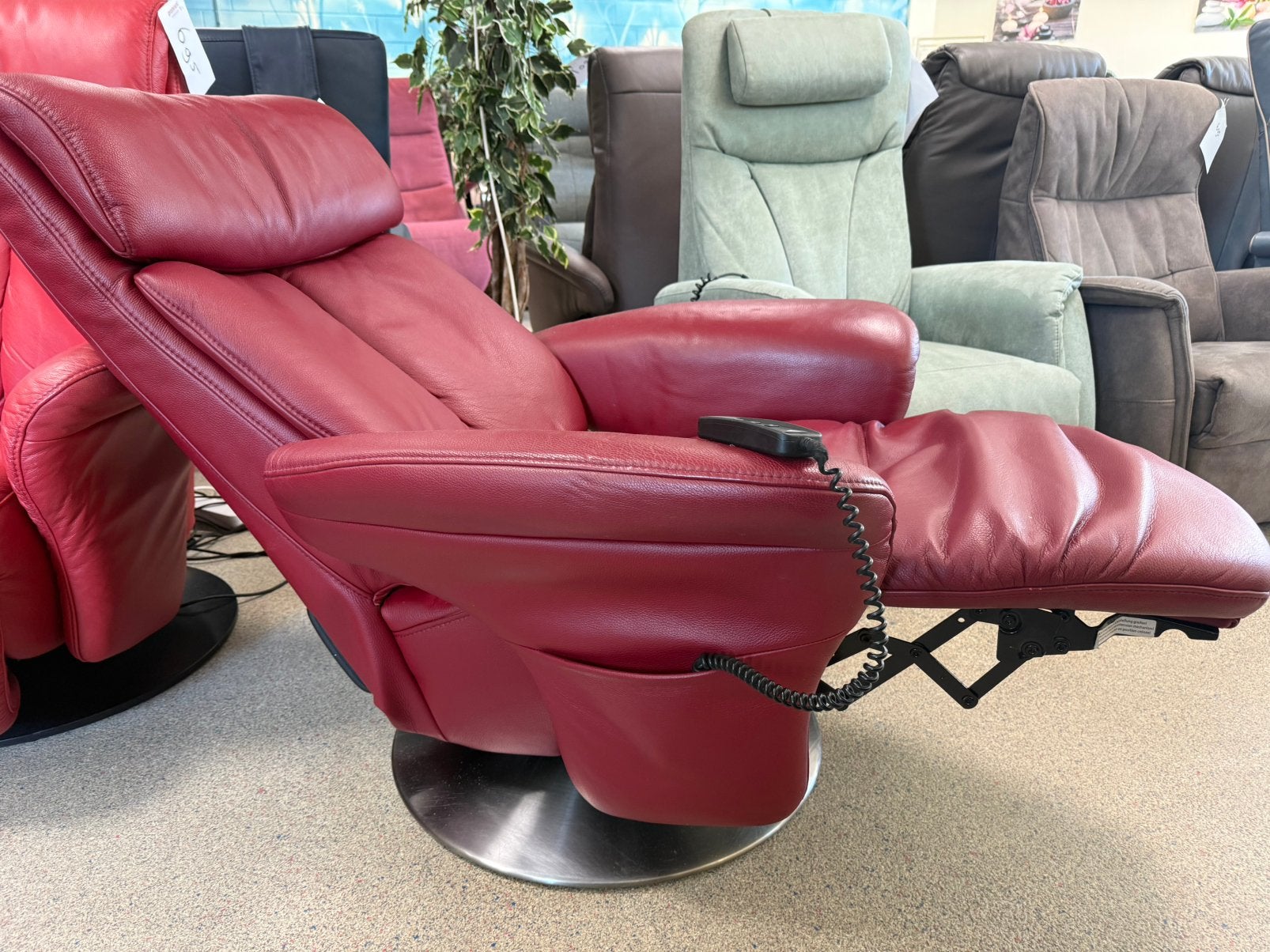 Meubelzorg sta op stoel relax fauteuil gratis bezorging, Ophalen of Verzenden, Zo goed als nieuw, Leer, Ruim 100 fauteuils in alle kleuren en maten
