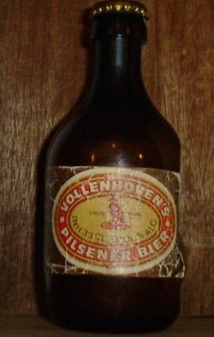 Vollenhoven's Pilsener Bier 33cl. leeg, Ophalen of Verzenden, Gebruikt, Flesje(s), Overige merken