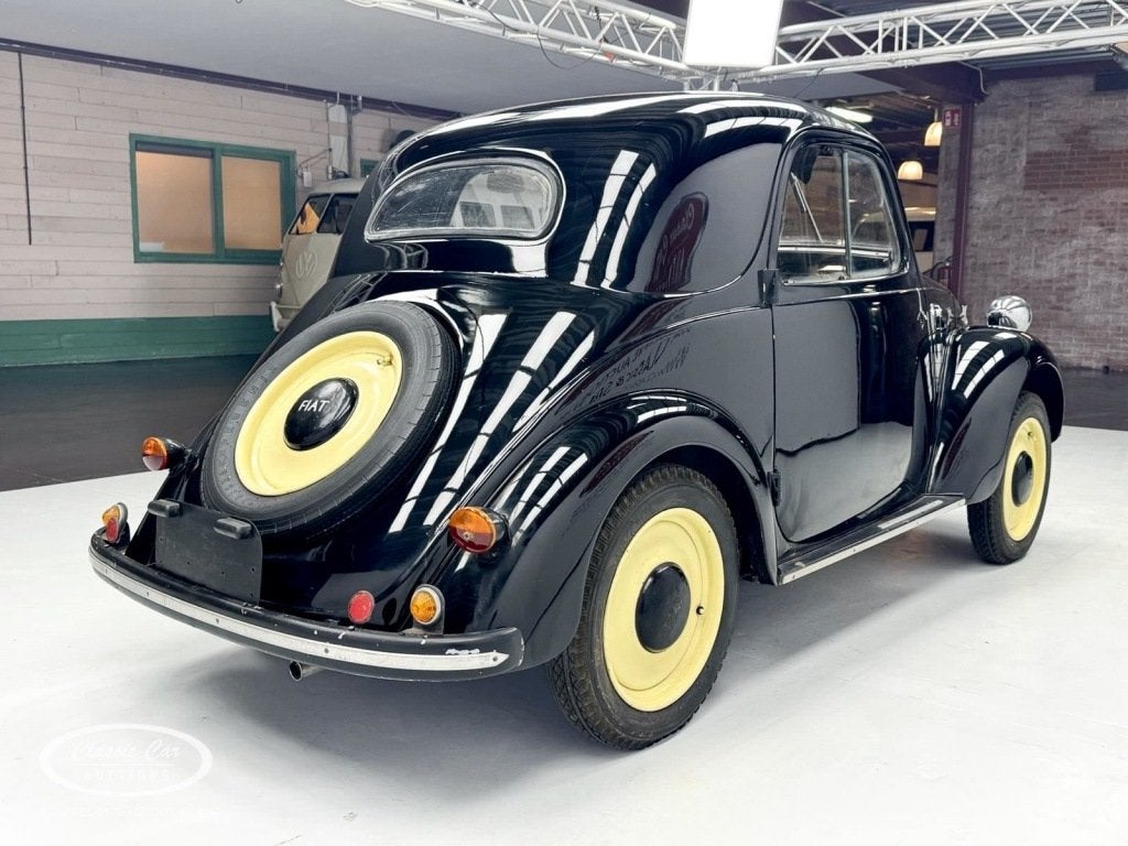 Fiat TOPOLINO   - ONLINE AUCTION, Zwart, Bedrijf, Handgeschakeld, Te koop