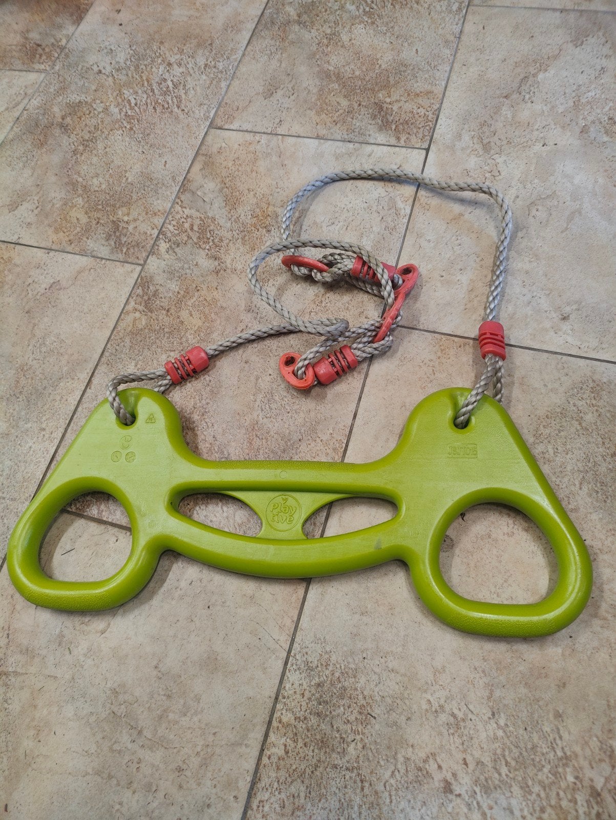 Playtive Klimtouw met handgrepen, Ophalen of Verzenden, Gebruikt, Klimtouw, Aanbouwonderdeel
