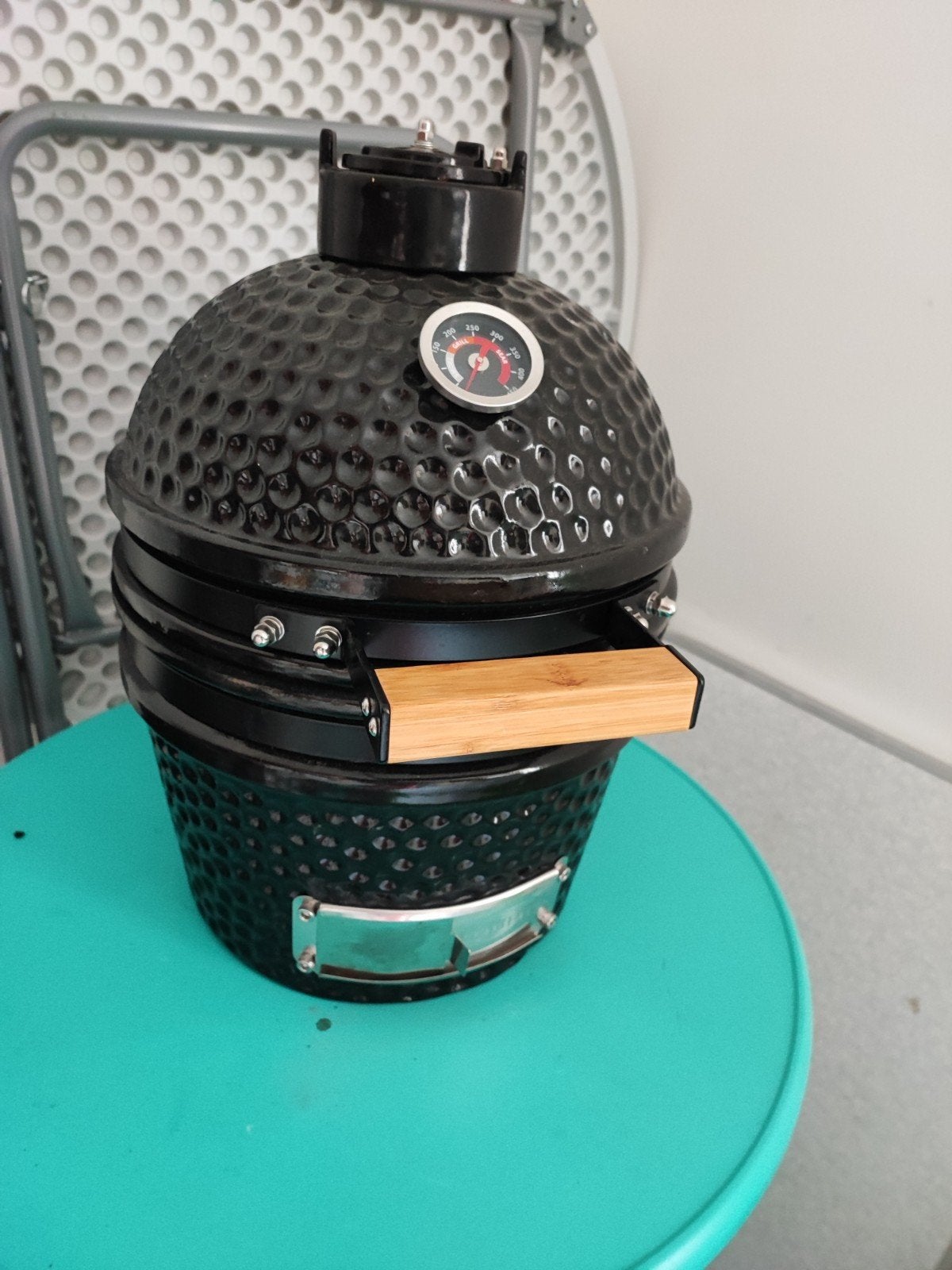 Mini Kamado slechts 1x gebruikt!, Ophalen, Nieuw