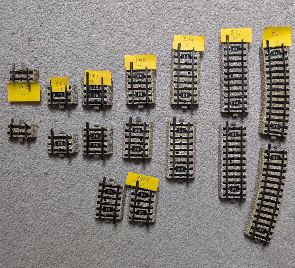 Märklin, Ophalen, Wisselstroom, Gebruikt, Rails