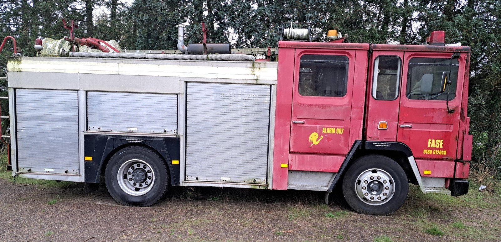 Auto brandweerauto decoratie, Antiek en Kunst, Ophalen