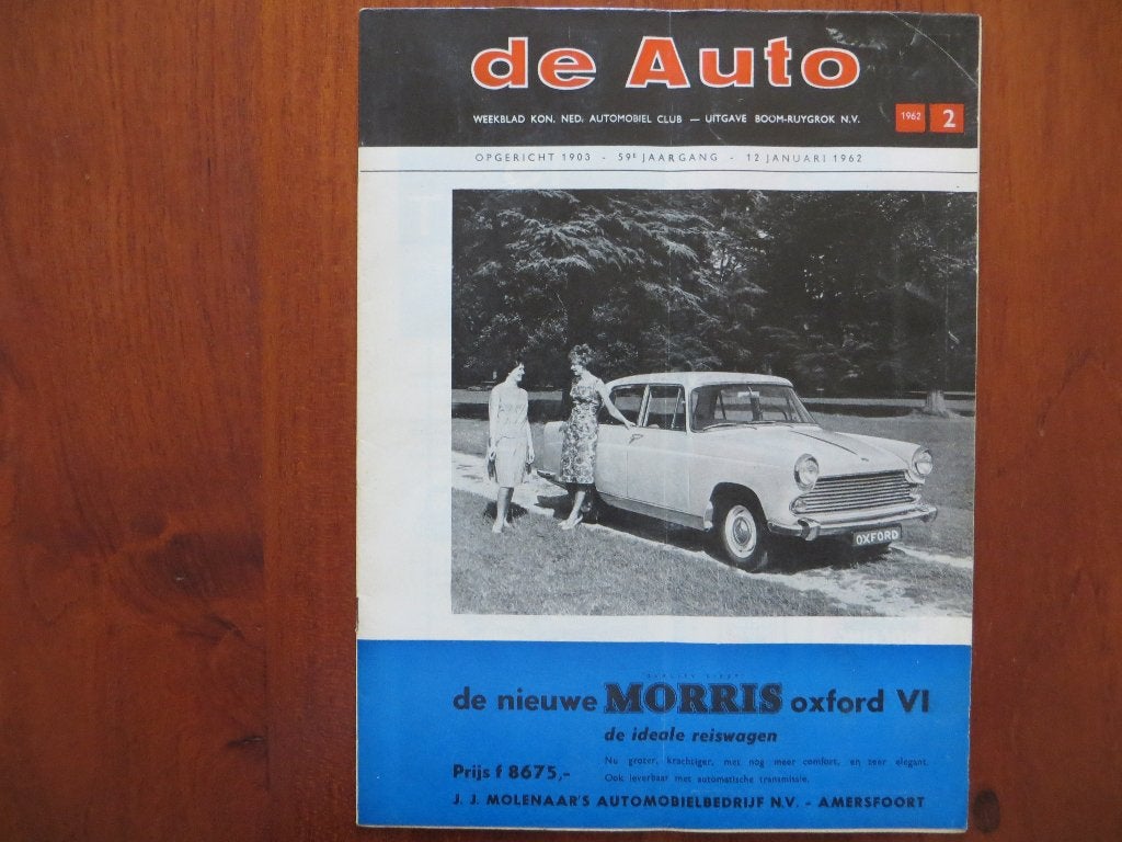 De Auto nr. 2 1962 Austin A60 Cambridge (test), Studebaker, Boeken, Ophalen of Verzenden, Overige merken