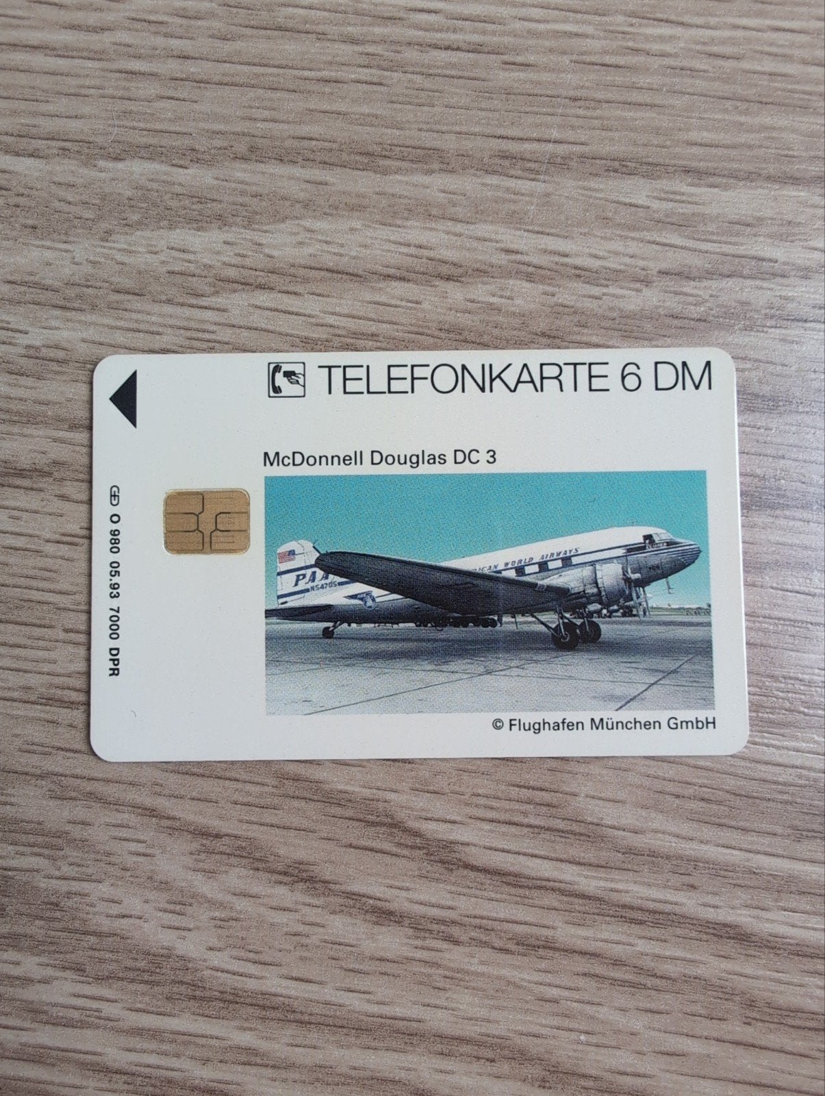Telefoonkaart Duitsland - McDonnell Douglas DC-3, Verzamelen, Ophalen of Verzenden