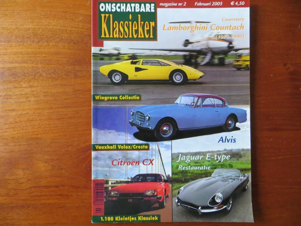 Onschatbare Klassieker 2 2005 Lamborghini Countach, Vauxhall, Ophalen of Verzenden, Nieuw, Citroën