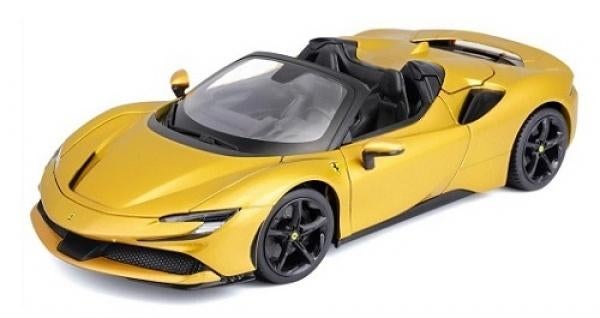 Ferrari SF90 Stradale Spider modelauto 1:18 Bburago, Ophalen of Verzenden, Nieuw, Auto, Bburago
