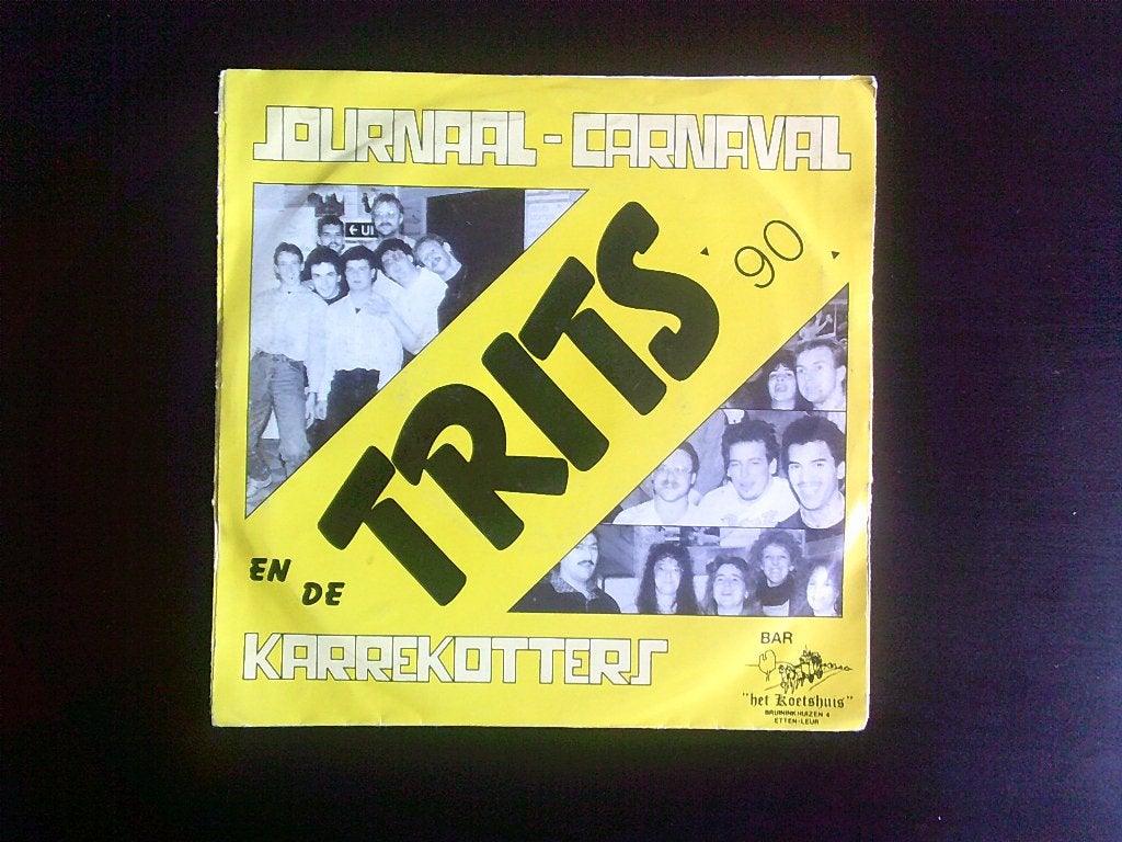 trits en de karrekotters - journaal carnaval, Overige formaten, Ophalen of Verzenden, Levenslied of Smartlap, Overige typen